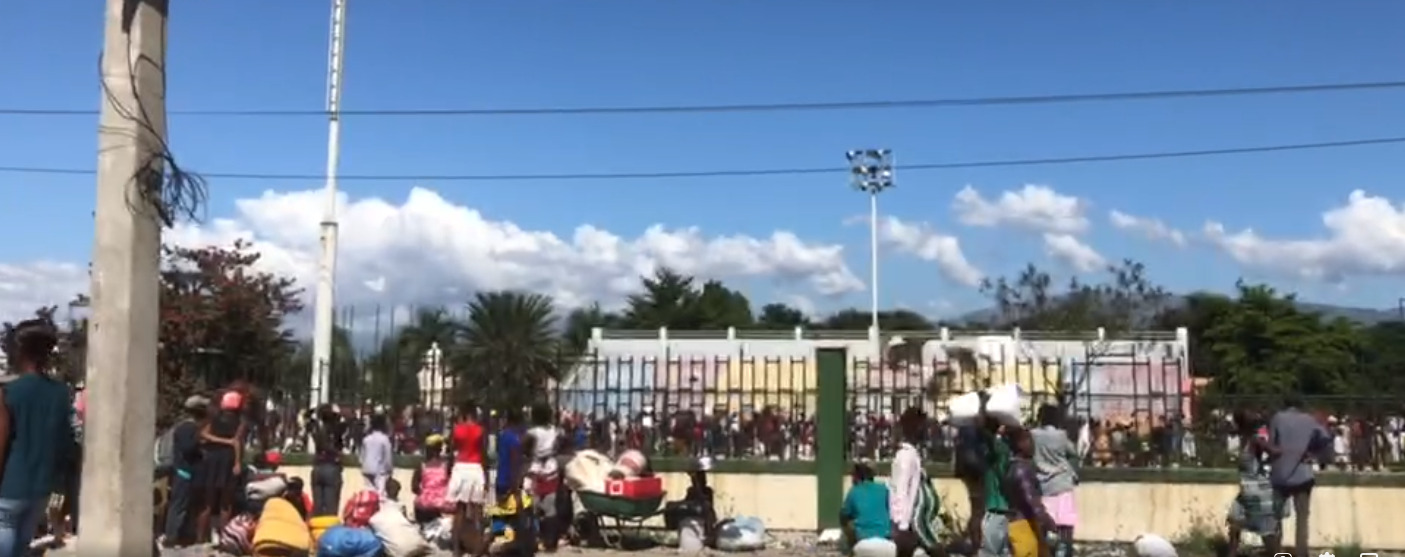 Place Hugo Chavez : les déplacés de Cité-Soleil déguerpis